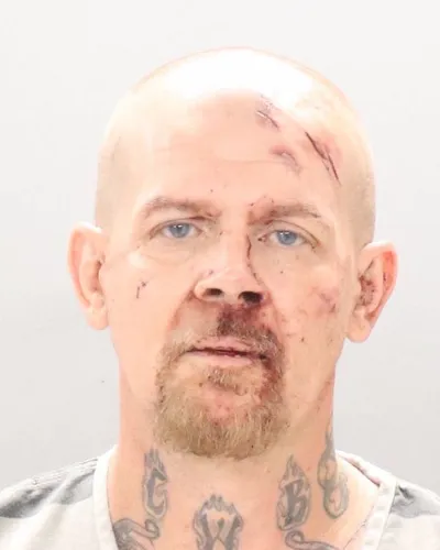 Shown White mugshot